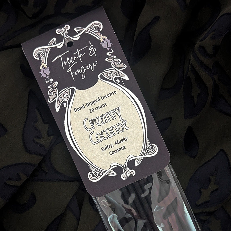 Toccata & Fougère™ Creamy Coconut Hand-Dipped Incense