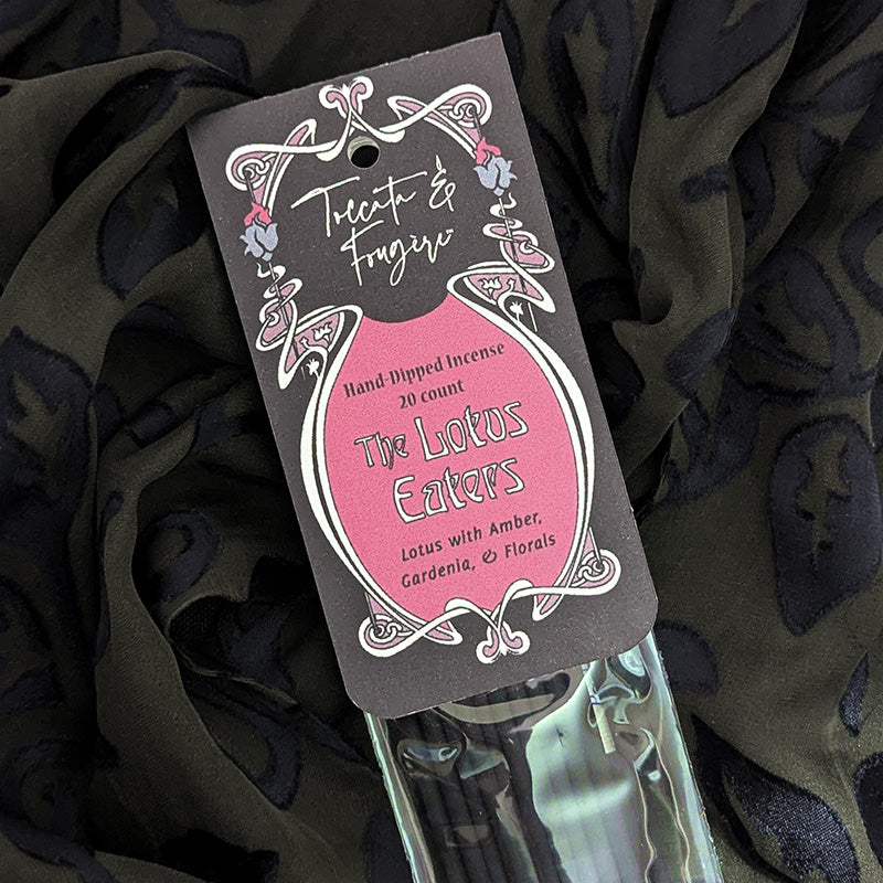 Toccata & Fougère™ The Lotus Eaters Hand-Dipped Incense