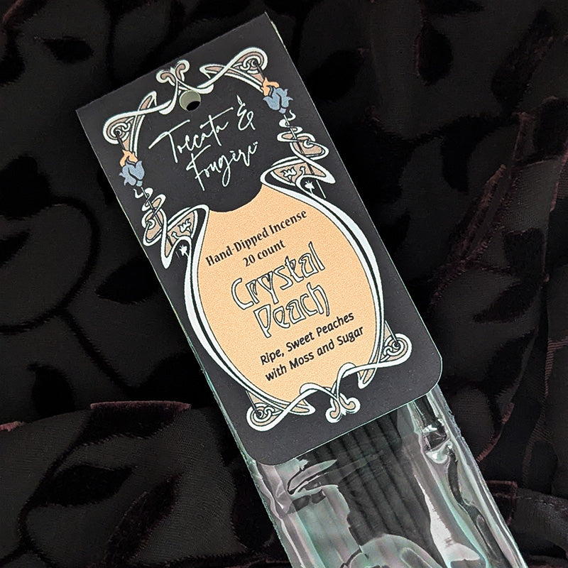 Toccata & Fougère™ Crystal Peach Hand-Dipped Incense