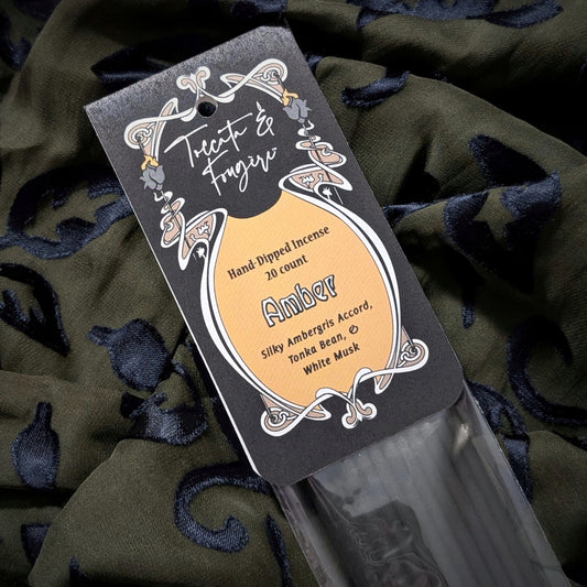 Toccata & Fougère™ Amber Hand-Dipped Incense
