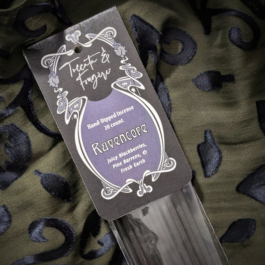 Toccata & Fougère™ Ravencore Hand-Dipped Incense