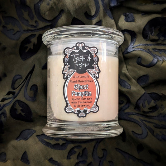 Toccata & Fougère Ghost Pumpkin Apothecary Candle