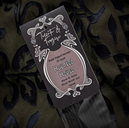 Toccata & Fougère™ Haunted House Hand-Dipped Incense