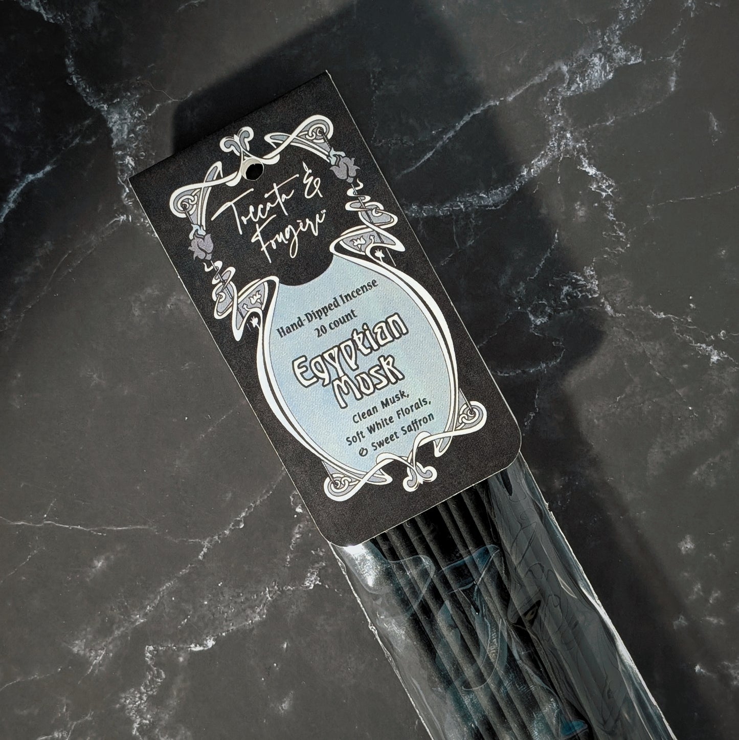 Toccata & Fougère™ Egyptian Musk Hand-Dipped Incense