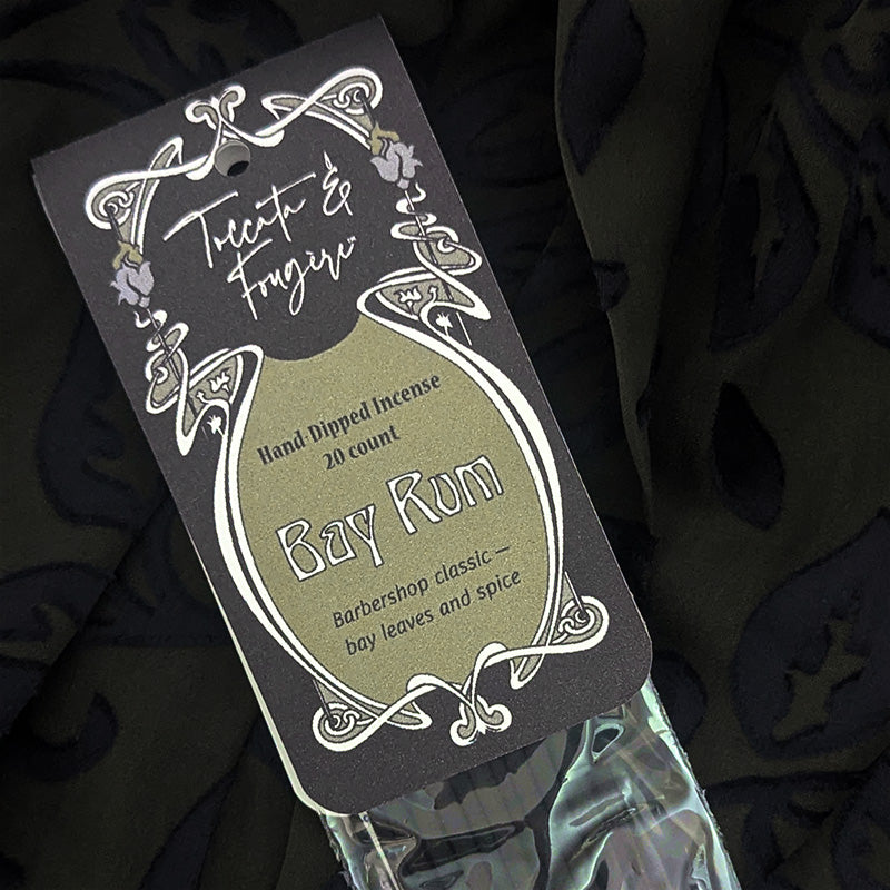Toccata & Fougère™ Bay Rum Hand-Dipped Incense
