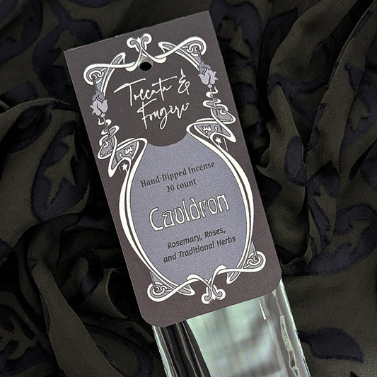 Toccata & Fougère™ Cauldron Hand-Dipped Incense