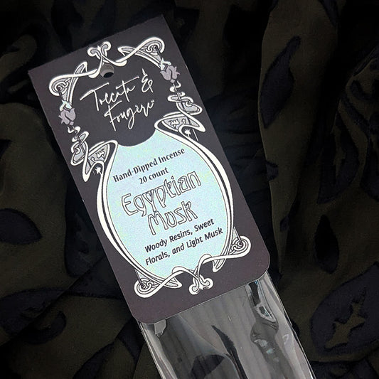 Toccata & Fougère™ Egyptian Musk Hand-Dipped Incense