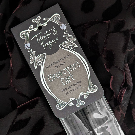 Toccata & Fougère™ Graveyard Dirt Hand-Dipped Incense