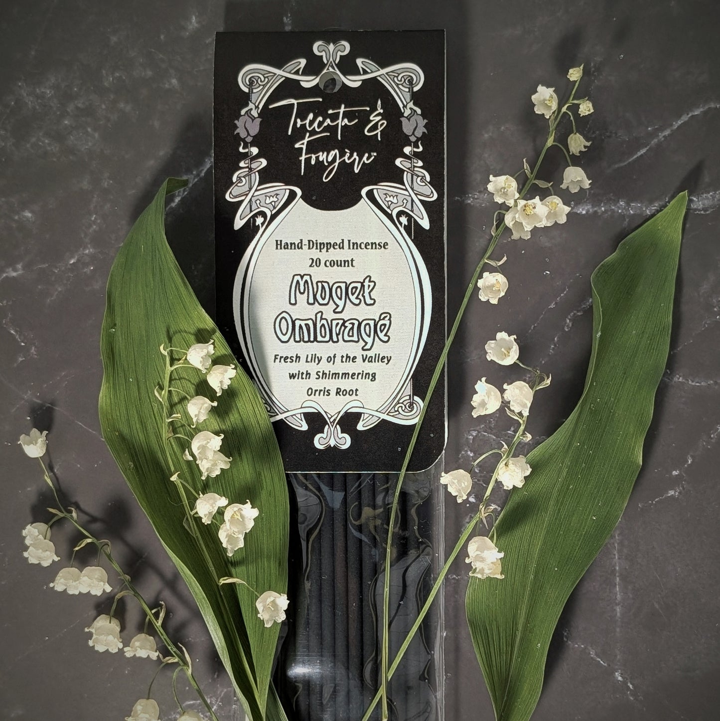 Toccata & Fougère™ Muget Ombragé Hand-Dipped Incense