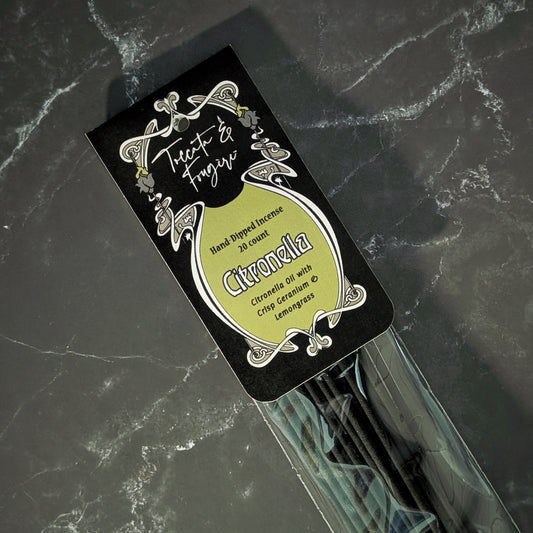 Toccata & Fougère™ Citronella Hand-Dipped Incense