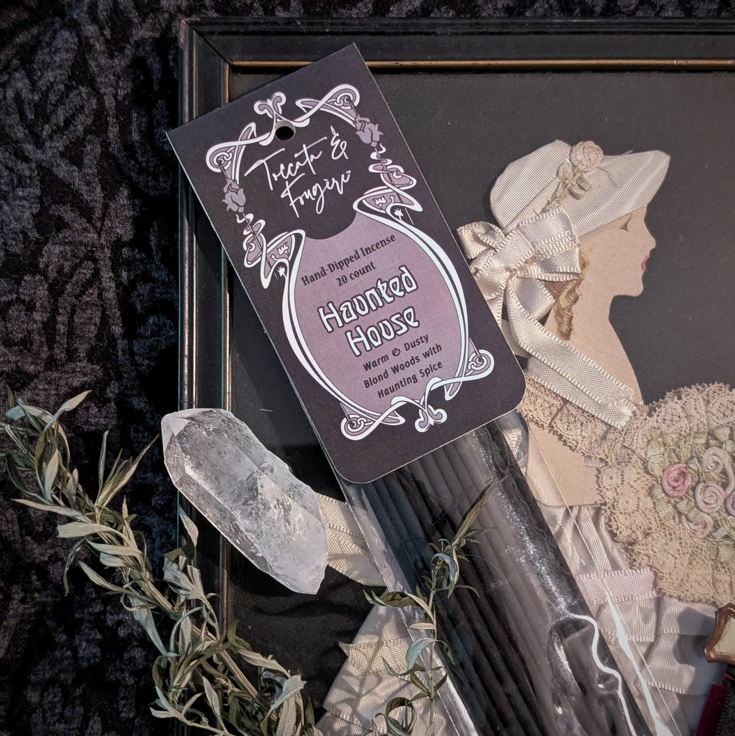 Toccata & Fougère™ Haunted House Hand-Dipped Incense