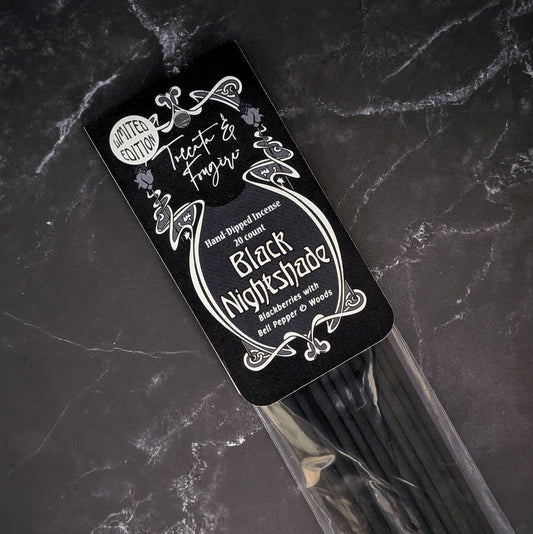Toccata & Fougère™ Black Nightshade Hand-Dipped Incense