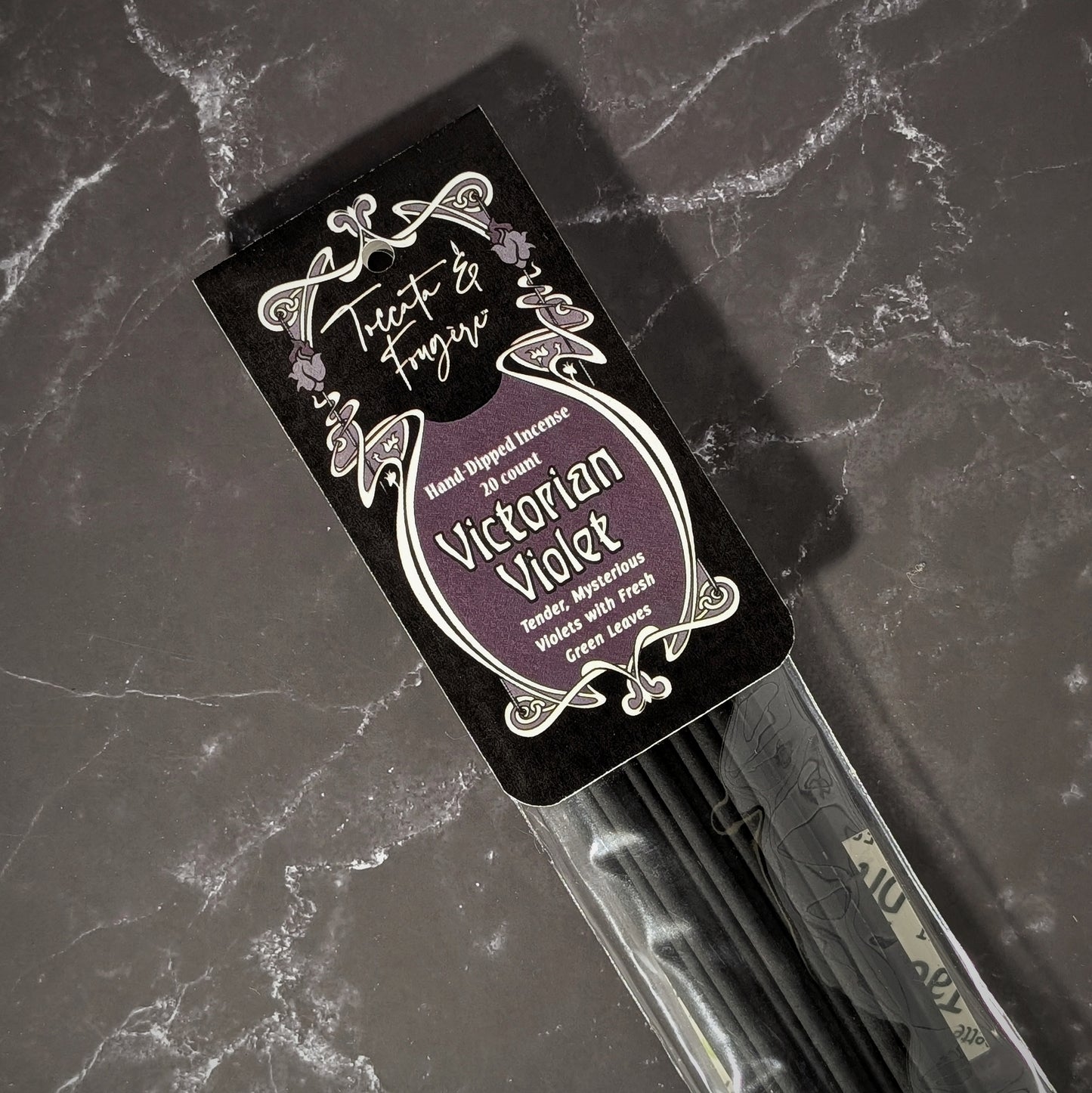 Toccata & Fougère™ Victorian Violet Hand-Dipped Incense