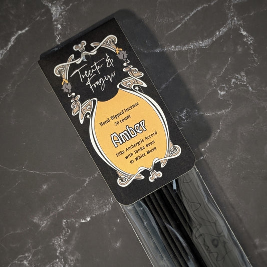 Toccata & Fougère™ Amber Hand-Dipped Incense