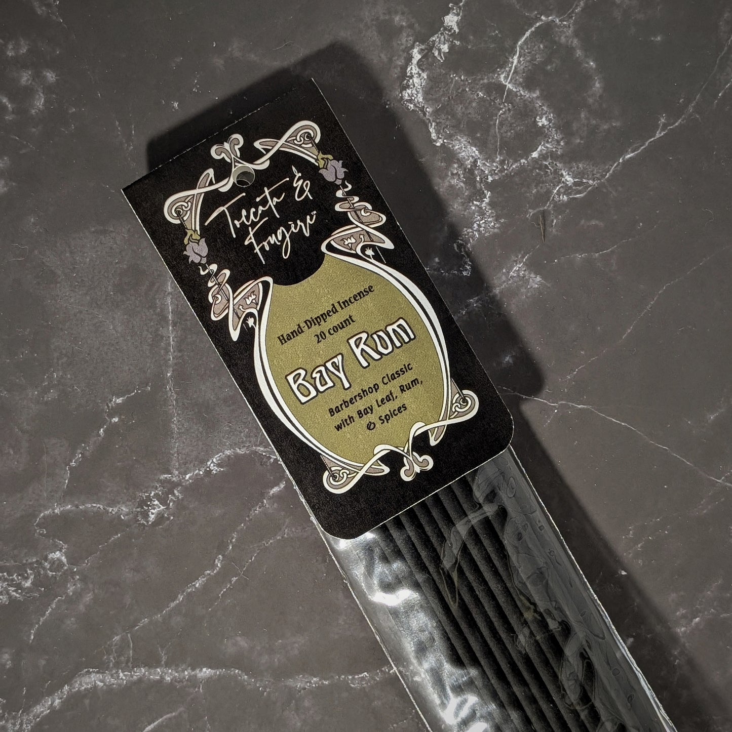 Toccata & Fougère™ Bay Rum Hand-Dipped Incense
