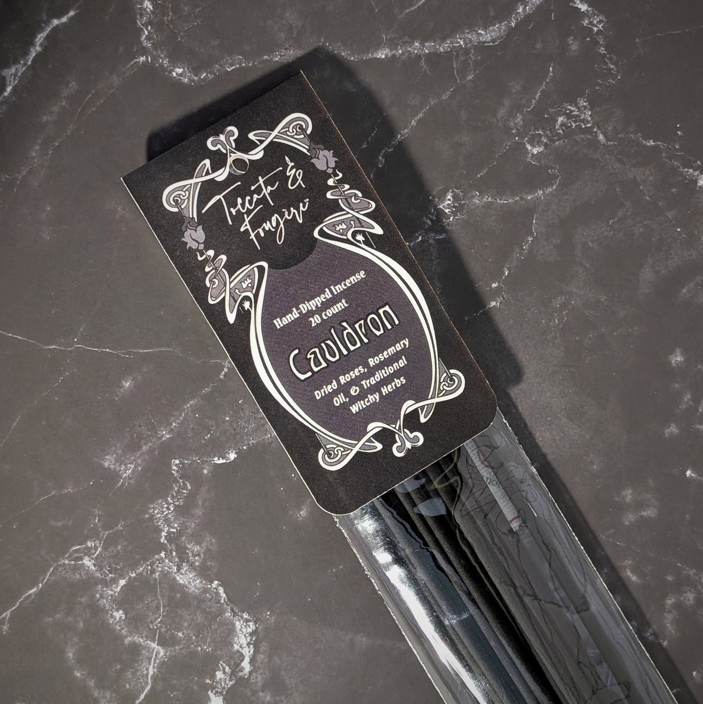 Toccata & Fougère™ Cauldron Hand-Dipped Incense