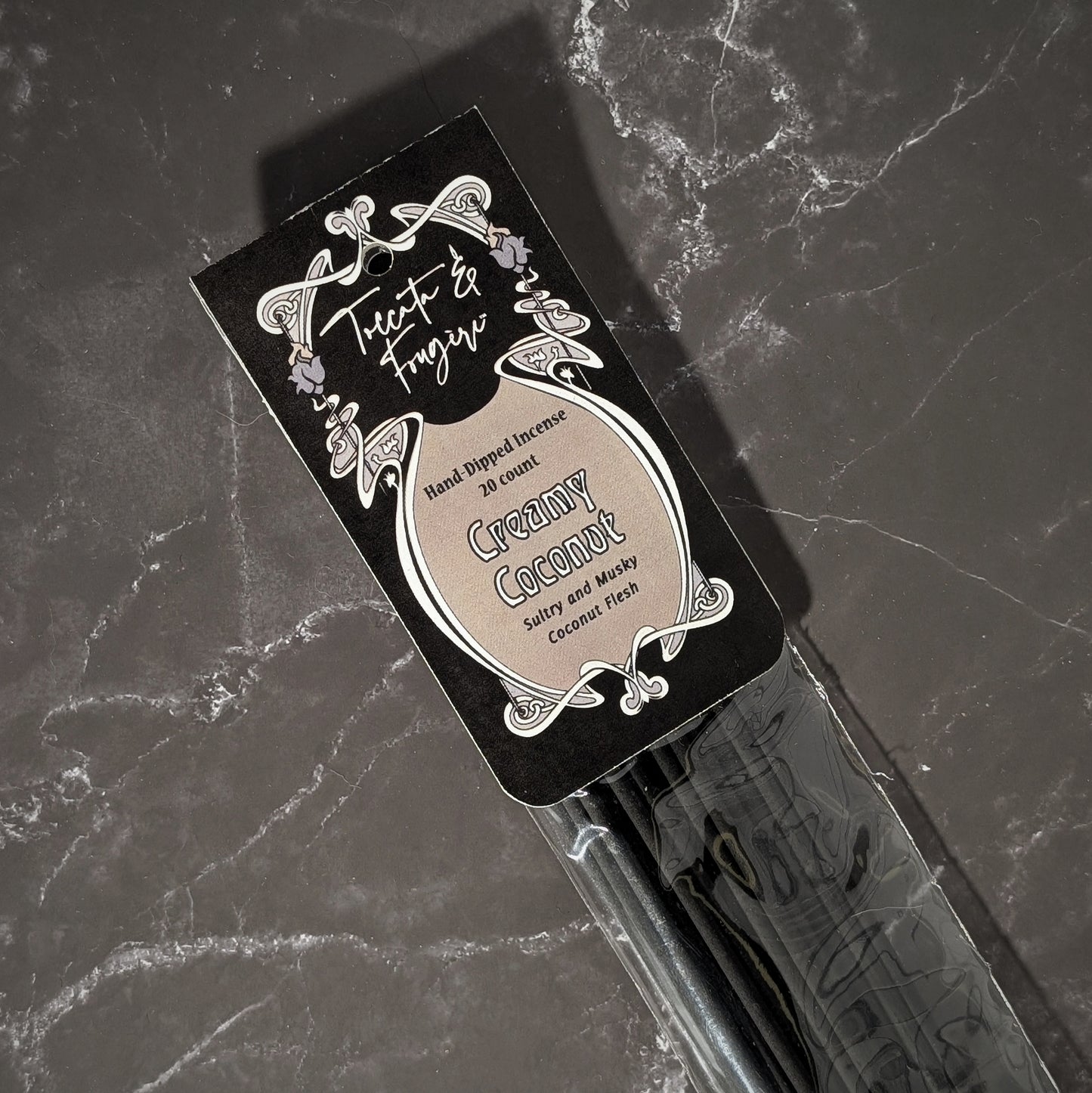 Toccata & Fougère™ Creamy Coconut Hand-Dipped Incense