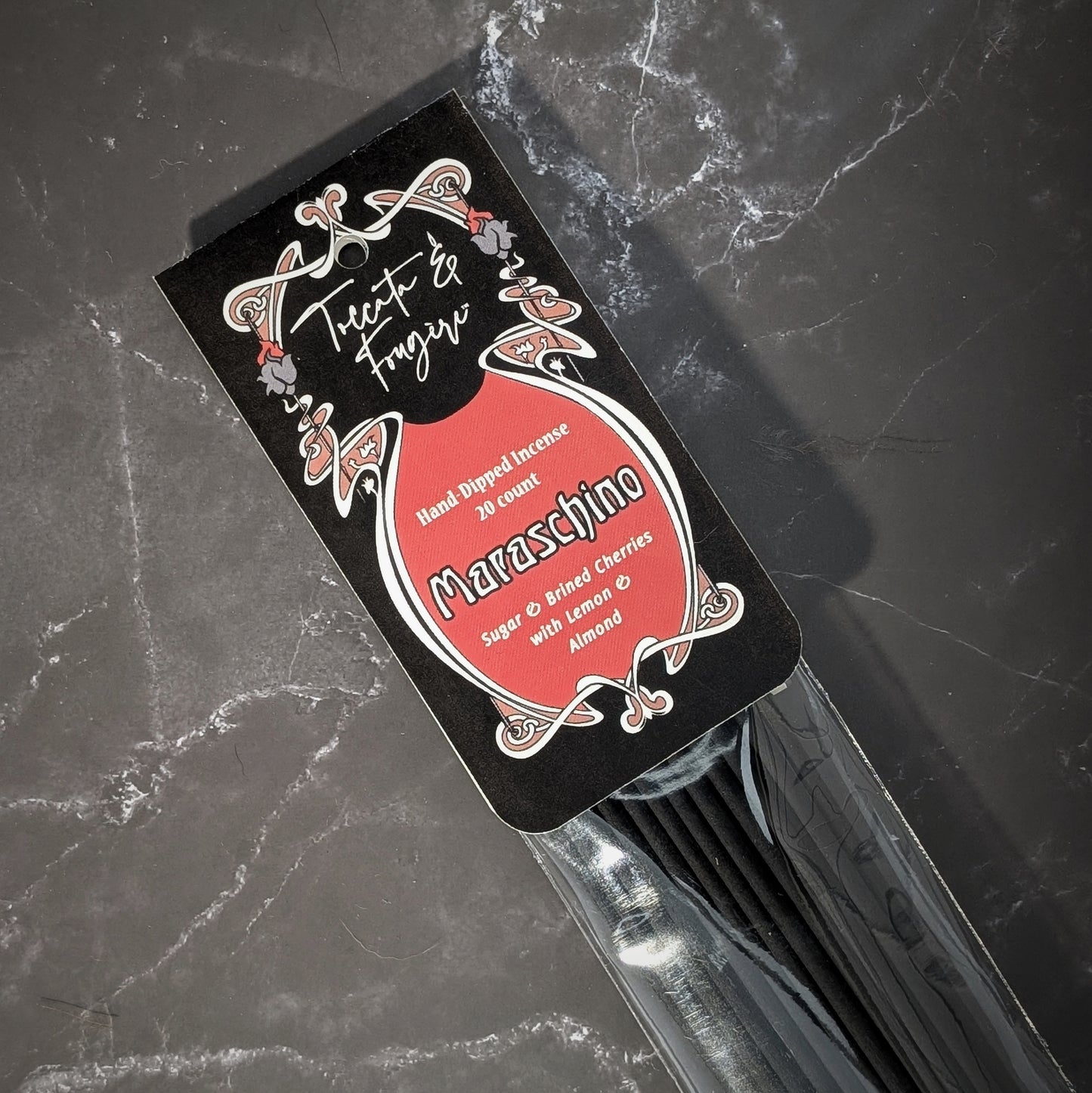 Toccata & Fougère™ Maraschino Hand-Dipped Incense