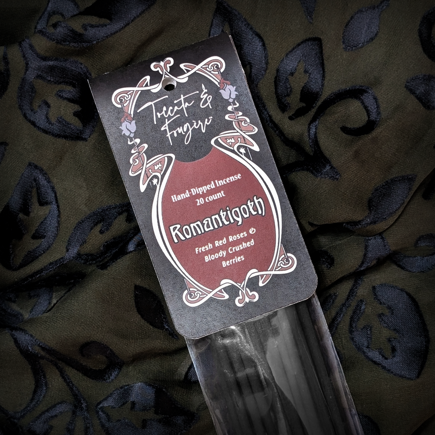 Toccata & Fougère™ Romantigoth Hand-Dipped Incense