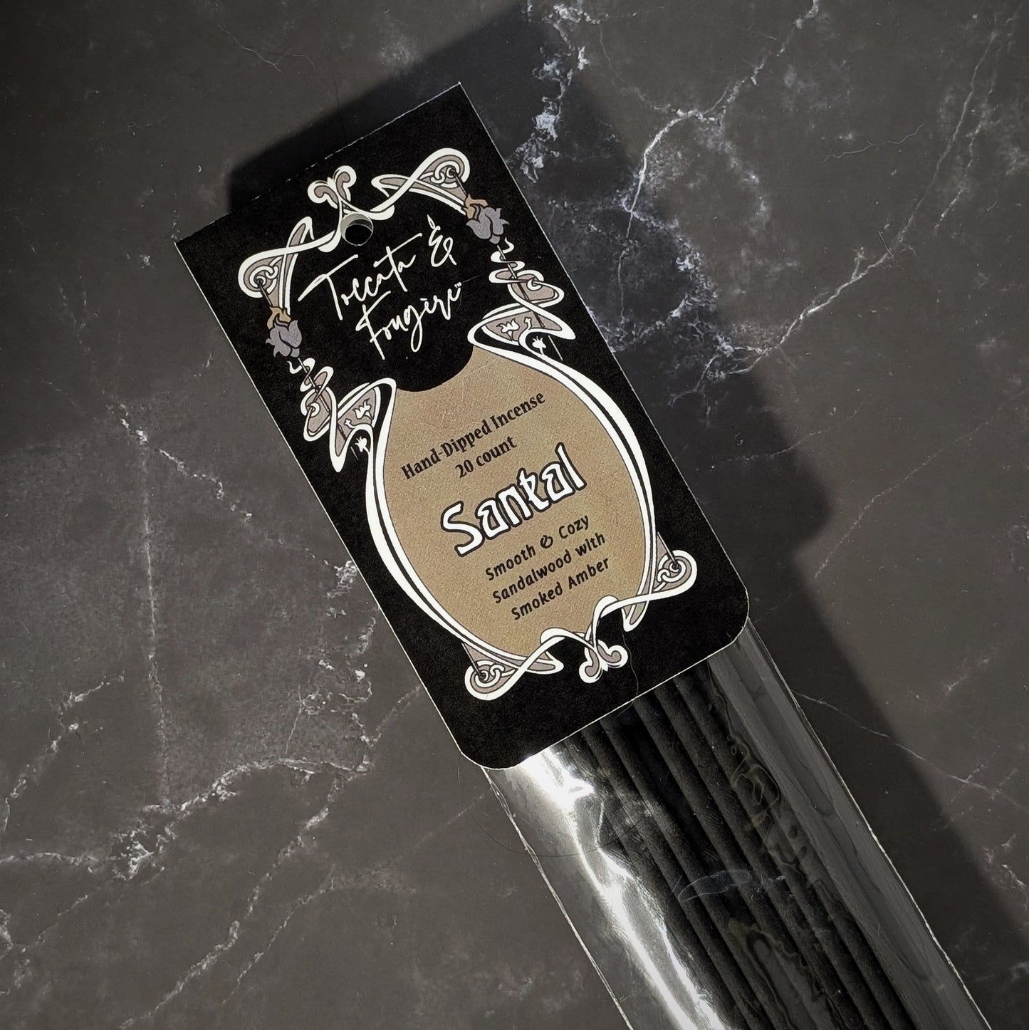 Toccata & Fougère™ Santal Hand-Dipped Incense